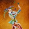 Jongleur      80 x 60 cm, Öl/Lwd