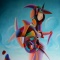 Geisha      200 x 150 cm, Öl/Lwd